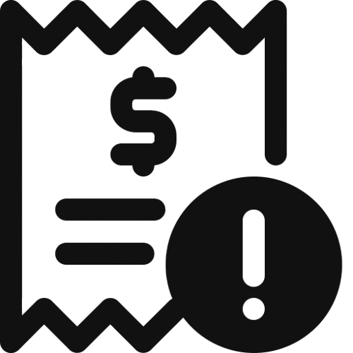 Red warning icon representing Invalid